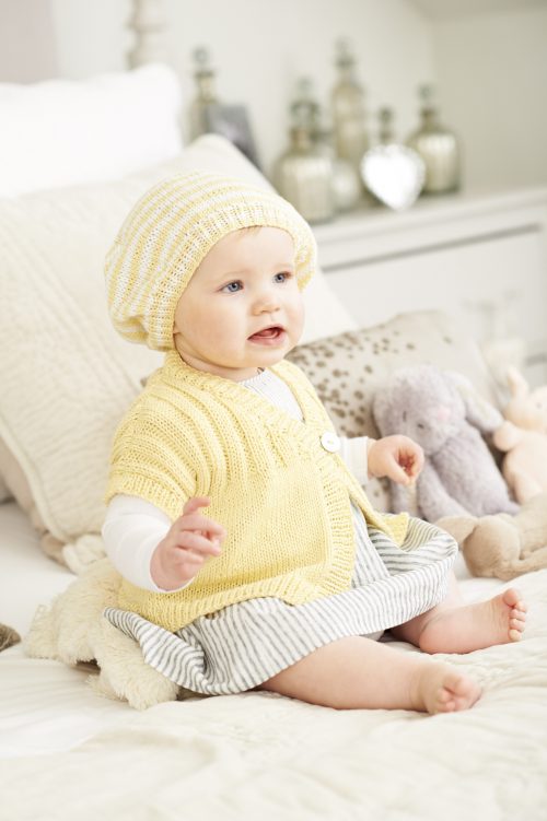 Baby Book 5 Little Sunshine Cardie & Little Slouchy Beret