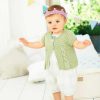 Baby Book 7 Little Lime Gilet & Little Princess Crown