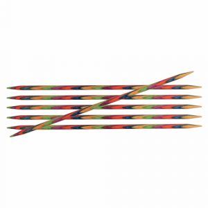 KnitPro Symfonie: Knitting Pins: Double-Ended: Set of Six: 15cm x 2.75mm (KP20104)