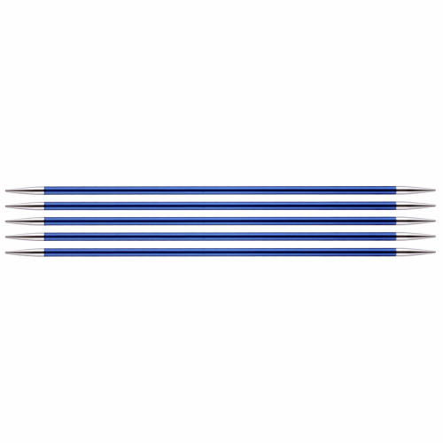 KnitPro Zing: Knitting Pins: Double-Ended: Set of Five: 15cm x 4.00mm (KP47009)