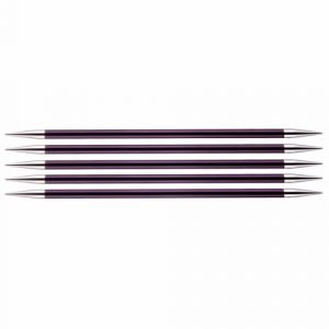 KnitPro Zing: Knitting Pins: Double-Ended: Set of Five: 15cm x 6.00mm (KP47013)