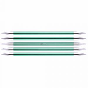 KnitPro Zing: Knitting Pins: Double-Ended: Set of Five: 15cm x 8.00mm (KP47016)
