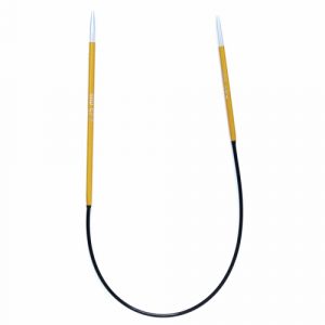 KnitPro Zing: Circular Needles: Fixed: 25cm x 2.25mm (KP47051)