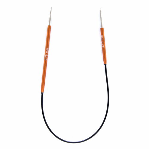 KnitPro Zing: Circular Needles: Fixed: 25cm x 2.75mm (KP47053)