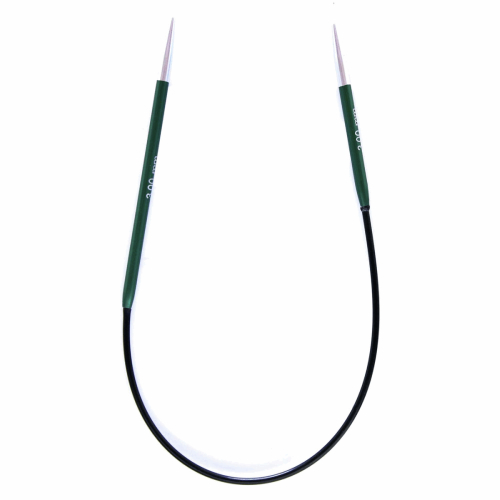 KnitPro Zing: Circular Needles: Fixed: 25cm x 3.00mm (KP47054)