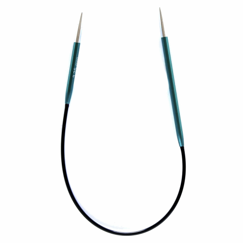 KnitPro Zing: Circular Needles: Fixed: 25cm x 3.25mm (KP47055)