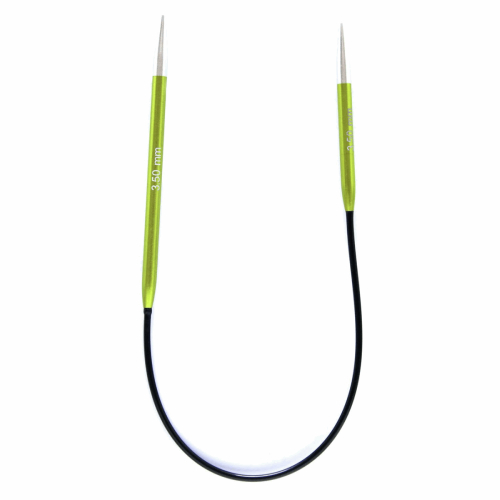 KnitPro Zing: Circular Needles: Fixed: 25cm x 3.50mm (KP47056)