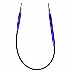 KnitPro Zing: Circular Needles: Fixed: 25cm x 3.75mm (KP47057)