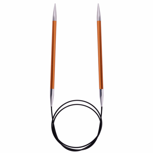 KnitPro Zing: Circular Needles: Fixed: 40cm x 4.50mm (KP47070)