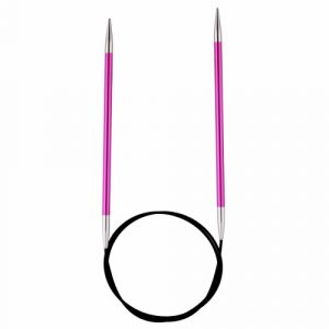 KnitPro Zing: Circular Needles: Fixed: 60cm x 2.50mm (KP47093)
