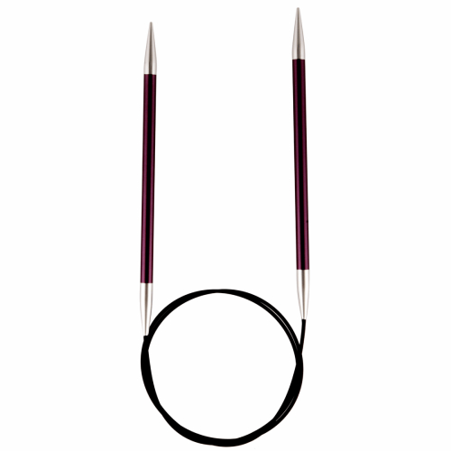 KnitPro Zing: Circular Needles: Fixed: 60cm x 3.00mm (KP47095)