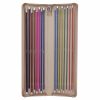 KnitPro Zing: Knitting Pins: Single-Ended: Set: 40cm (KP47408) - Case open