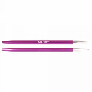 KnitPro Zing: Circular Needles: Interchangeable: Standard: 5.00mm (KP47505)
