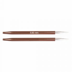 KnitPro Zing: Circular Needles: Interchangeable: Standard: 5.50mm (KP47506)