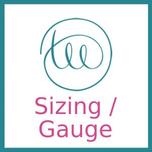 Filter by Sizing / Gauge
