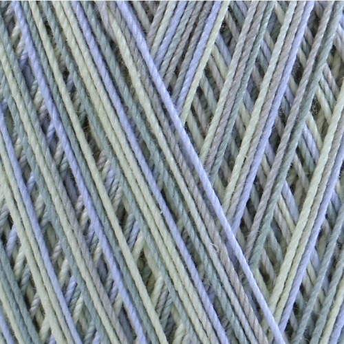 Rico Essentials Crochet Print - Blue/Green Mix (005)