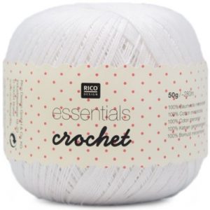 Rico Essentials Crochet - White (001)