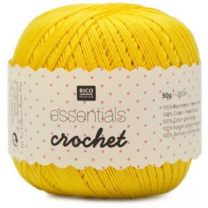 Rico Essentials Crochet - Yellow (013)