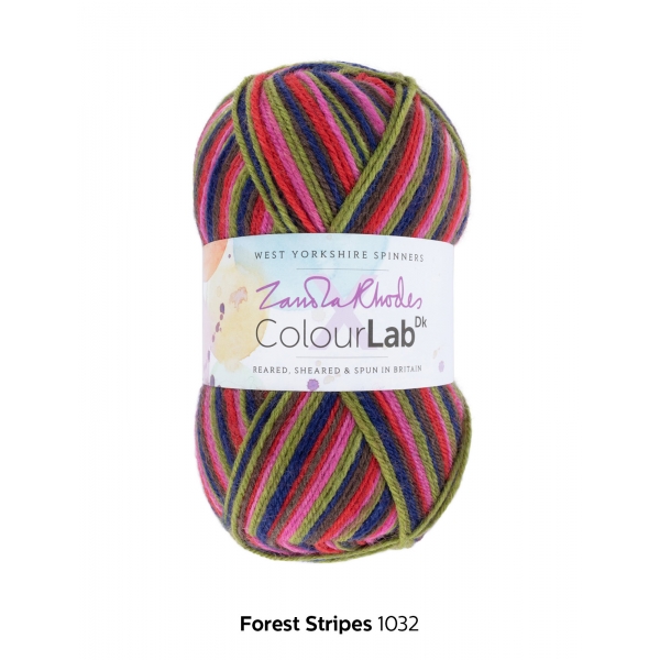 Colour Lab DK Zandra Rhodes - Forest Stripes (1032)