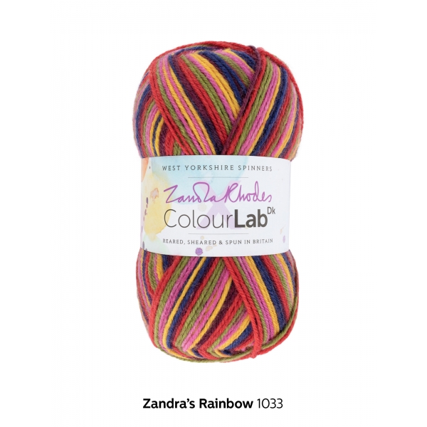 Colour Lab DK Zandra Rhodes - Zandras Rainbow (1033)