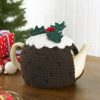 King Cole Christmas Crochet - Book 5 - Tea cosy christmas pudding