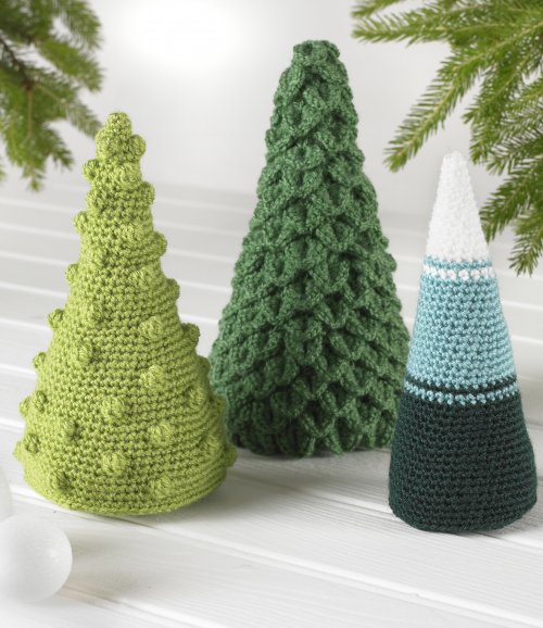 King Cole Christmas Crochet - Book 6 - Trees