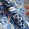 Stylecraft Pattern - Jane Crowfoot Delft Crochet Blanket - 2