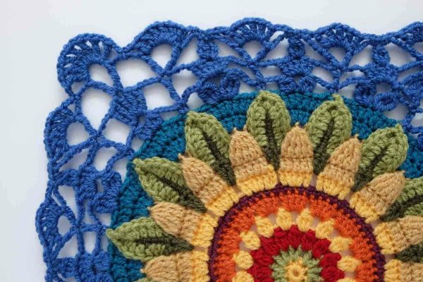 Stylecraft Pattern - Jane Crowfoot Fields Of Gold Crochet Blanket - 4