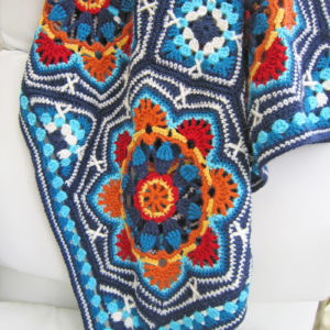 Stylecraft Pattern - Jane Crowfoot Persian Tiles Crochet Blanket - 1