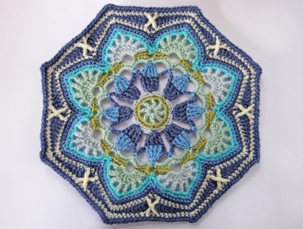 Stylecraft Pattern - Jane Crowfoot Persian Tiles Crochet Blanket - 3