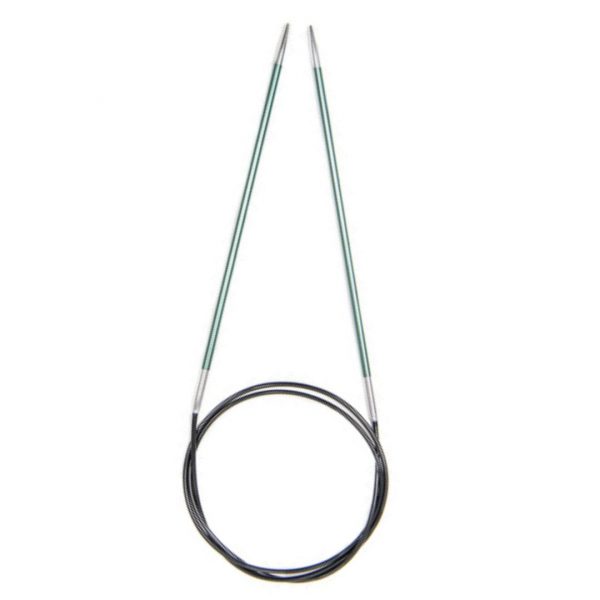 Knit Pro Zing Fixed Circular Needles - 3.25mm x 80cm