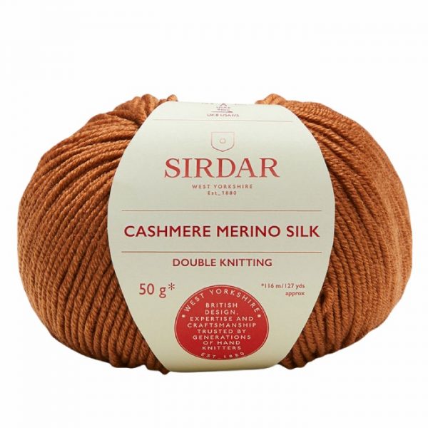 Sirdar Cashmere Merino Silk DK - Livery Tan (0414)