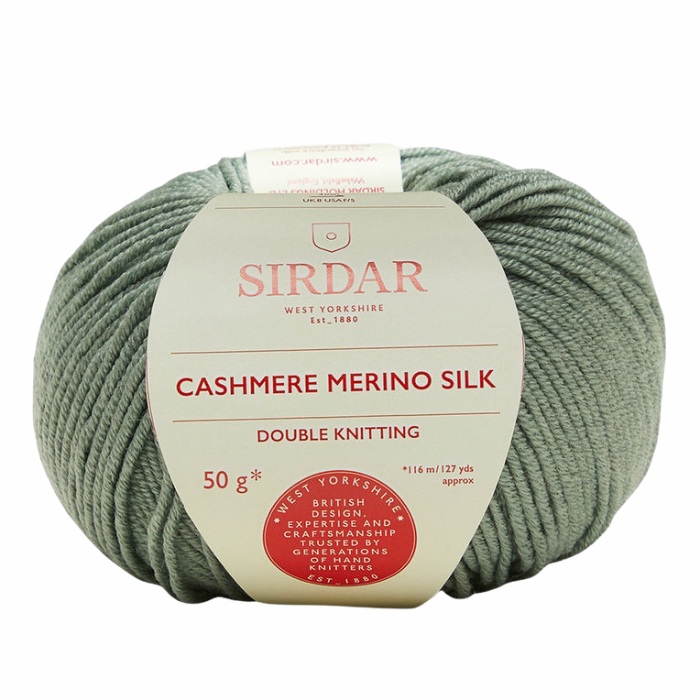 Sirdar Cashmere Merino Silk DK - Meadow Green (0421)