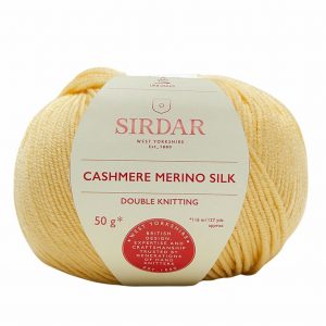 Sirdar Cashmere Merino Silk DK - Morning Yellow (0413)
