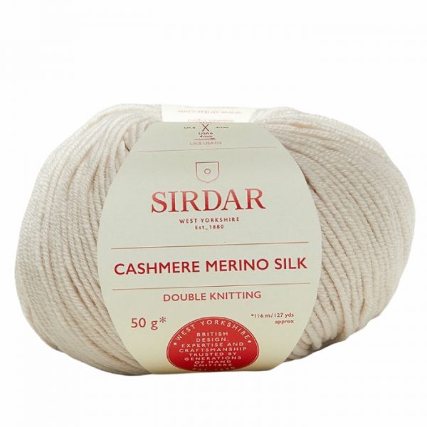 Sirdar Cashmere Merino Silk DK - Mother of Pearl (0408)
