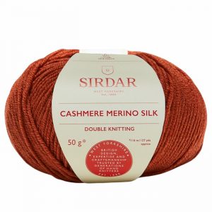 Sirdar Cashmere Merino Silk DK - Nomad Orange (0423)