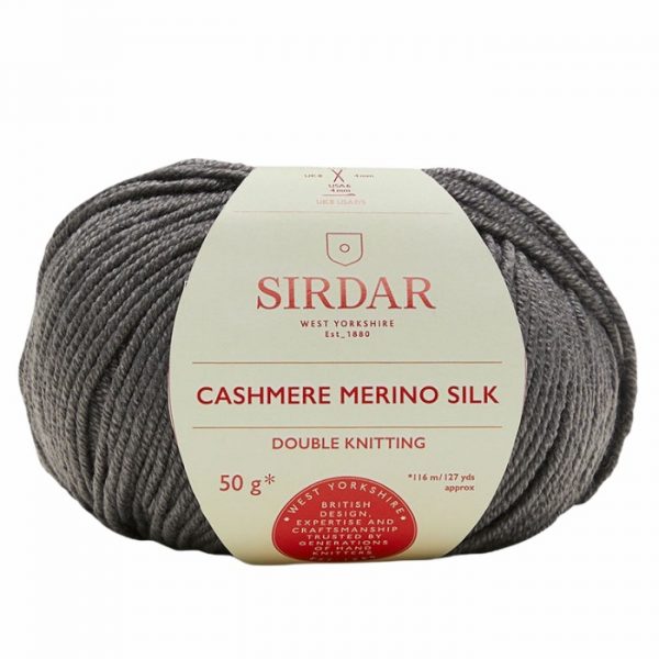 Sirdar Cashmere Merino Silk DK - Soft Pewter (0406)