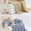 King Cole Pattern 5758 - Blankets and bed runners in Rosarium Mega Chunky