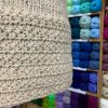 Tunisian Crochet Jumper - Detail