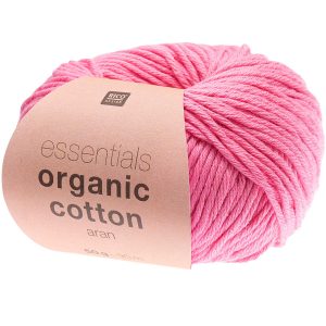 Rico Essentials Organic Cotton Aran - Fuchsia (007)