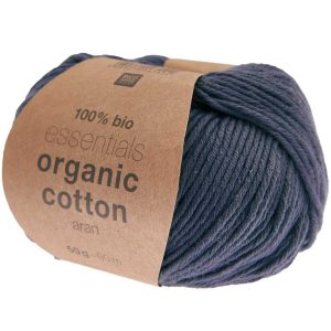 Rico Essentials Organic Cotton Aran - Midnight Blue (024)