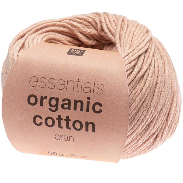 Rico Essentials Organic Cotton Aran - Powder (005)