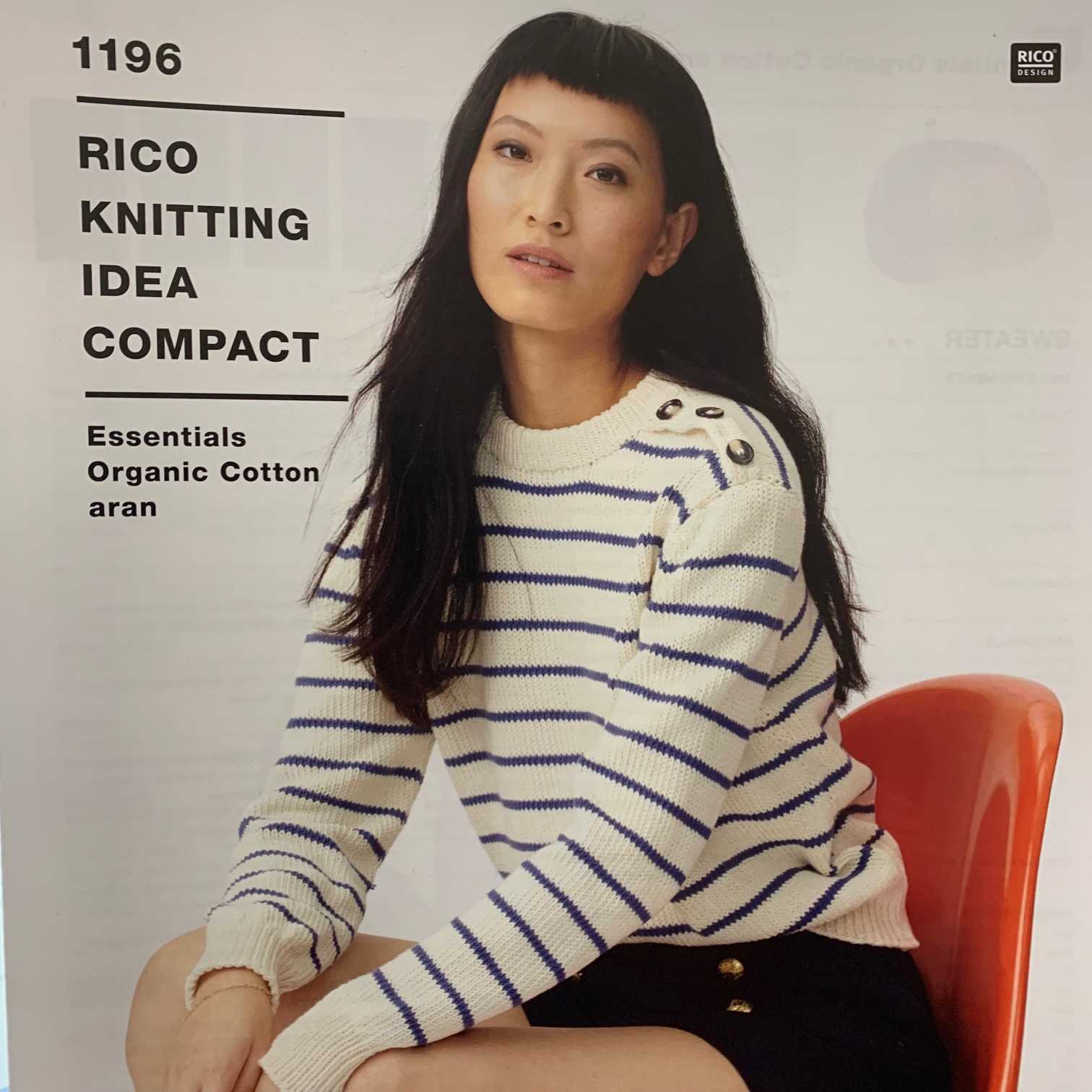 Rico Knitted Sweater Pattern 1196