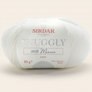 Sirdar Snuggly 100% Merino 4-Ply - Clotted Cream (0003)