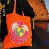 Knit And Purl Can Change The World - Orange Tote Bag 2