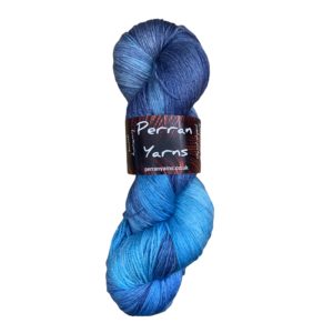 Perran Yarns - Decadence 4 Ply BFL/Silk - Ocean Blue