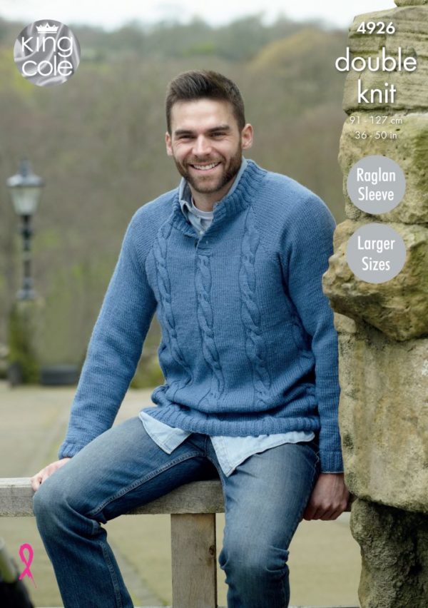King Cole Pattern 4926 - Mens Sweaters