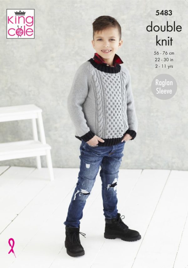 King Cole Pattern 5483 - Sweaters