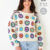 King Cole Pattern 5644 - Granny Square Jumper and Top