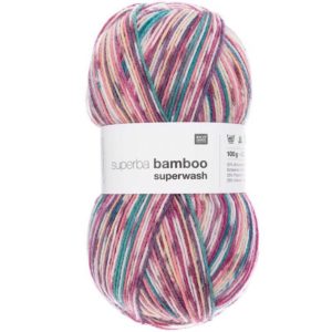 Rico Superba Bamboo Superwash - Berry Blue Mix 033
